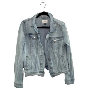 Casual Light Blue Denim Jacket